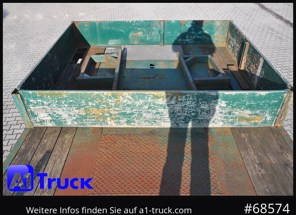 FAYMONVILLE Plattform, ausziehbar, Lenkachse, Tieflader, 15250mm lang - Dropside/ Flatbed semi-trailer: picture 2 FAYMONVILLE Plattform, ausziehbar, Lenkachse, Tieflader, 15250mm lang - Dropside/ Flatbed semi-trailer: picture 2