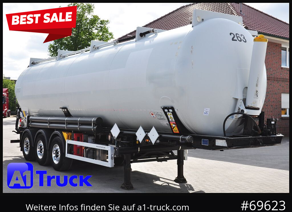 FELDBINDER KIP 52/7000/A/2, Kippsilo 52.3 ADR, 52m³, 52000 Liter - Silo semi-trailer: picture 1 FELDBINDER KIP 52/7000/A/2, Kippsilo 52.3 ADR, 52m³, 52000 Liter - Silo semi-trailer: picture 1