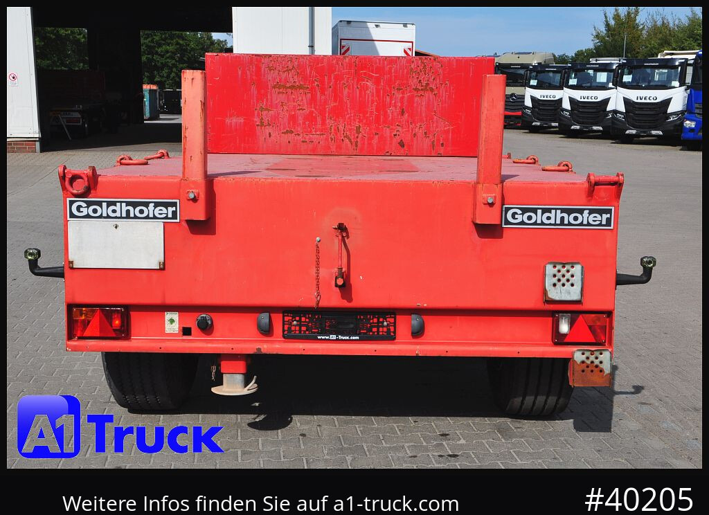 GOLDHOFER Ballast Anh. Goldhofer - Dropside/ Flatbed trailer: picture 4 GOLDHOFER Ballast Anh. Goldhofer - Dropside/ Flatbed trailer: picture 4