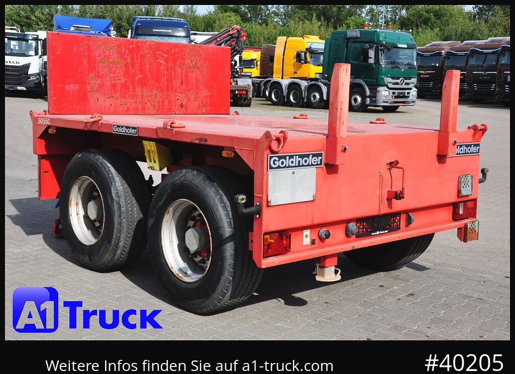 GOLDHOFER Ballast Anh. Goldhofer - Dropside/ Flatbed trailer: picture 5 GOLDHOFER Ballast Anh. Goldhofer - Dropside/ Flatbed trailer: picture 5