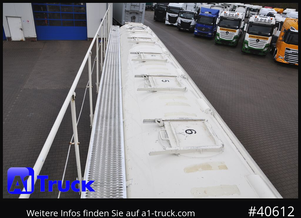 HEITLING SDBH 54, 7 Kammern, Futter Feed Lenkachse, Alufelgen, - Silo semi-trailer: picture 5 HEITLING SDBH 54, 7 Kammern, Futter Feed Lenkachse, Alufelgen, - Silo semi-trailer: picture 5