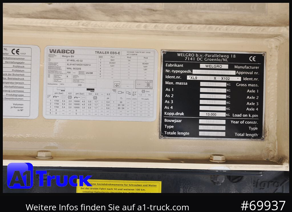 HEITLING Welgro WSL-97-43-2 52m³, Futter Feed, 8 Kammern - Silo semi-trailer: picture 2 HEITLING Welgro WSL-97-43-2 52m³, Futter Feed, 8 Kammern - Silo semi-trailer: picture 2