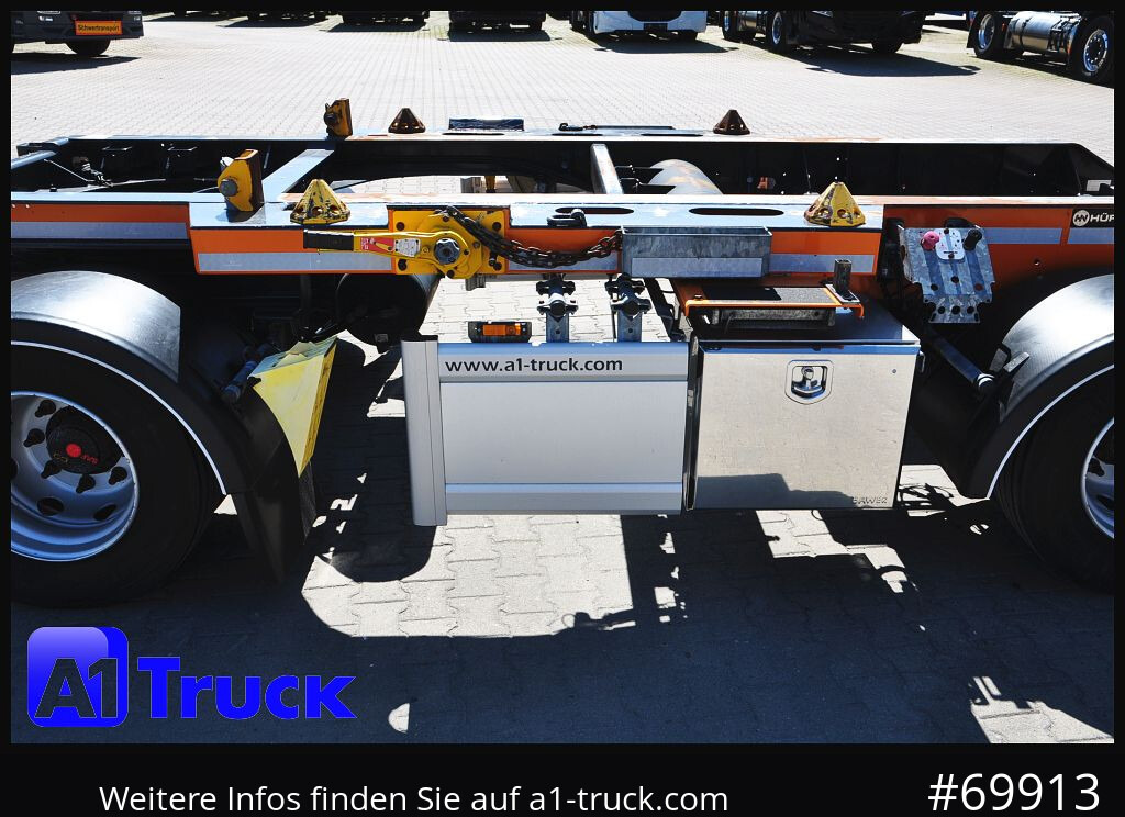 HUEFFERMANN HMA 1812 ZB HTM, Absetz City, Safety-Fix Luft, - Roll-off/ Skip trailer: picture 2 HUEFFERMANN HMA 1812 ZB HTM, Absetz City, Safety-Fix Luft, - Roll-off/ Skip trailer: picture 2