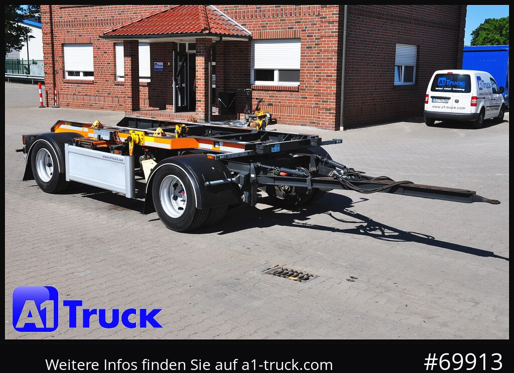 HUEFFERMANN HMA 1812 ZB HTM, Absetz City, Safety-Fix Luft, - Roll-off/ Skip trailer: picture 1 HUEFFERMANN HMA 1812 ZB HTM, Absetz City, Safety-Fix Luft, - Roll-off/ Skip trailer: picture 1