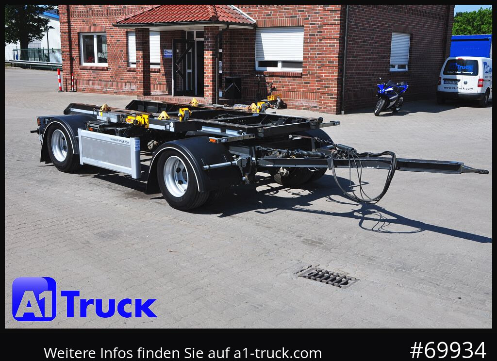 HUEFFERMANN HMA HTM 1812 ZB, Absetz, City,Safety-Fix - Roll-off/ Skip trailer: picture 1 HUEFFERMANN HMA HTM 1812 ZB, Absetz, City,Safety-Fix - Roll-off/ Skip trailer: picture 1