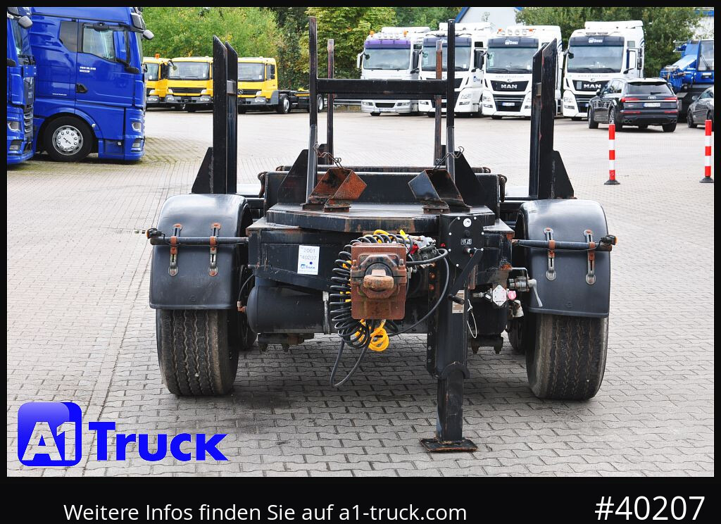 Dropside/ Flatbed trailer HUEFFERMANN HTA1800, Ballast, BPW Achsen, Luft: picture 14 Dropside/ Flatbed trailer HUEFFERMANN HTA1800, Ballast, BPW Achsen, Luft: picture 14