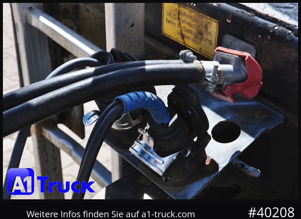 HUEFFERMANN HTA1800, Ballast, BPW Achsen, Luft, - Dropside/ Flatbed trailer: picture 2 HUEFFERMANN HTA1800, Ballast, BPW Achsen, Luft, - Dropside/ Flatbed trailer: picture 2