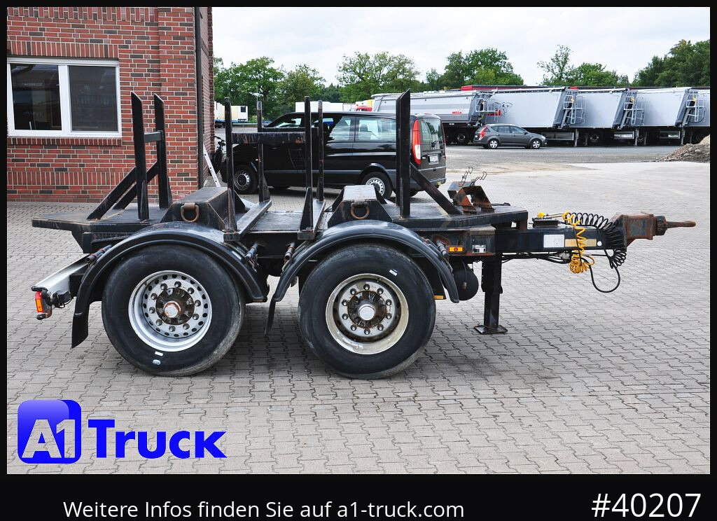 Dropside/ Flatbed trailer HUEFFERMANN HTA1800, Ballast, BPW Achsen, Luft: picture 8 Dropside/ Flatbed trailer HUEFFERMANN HTA1800, Ballast, BPW Achsen, Luft: picture 8