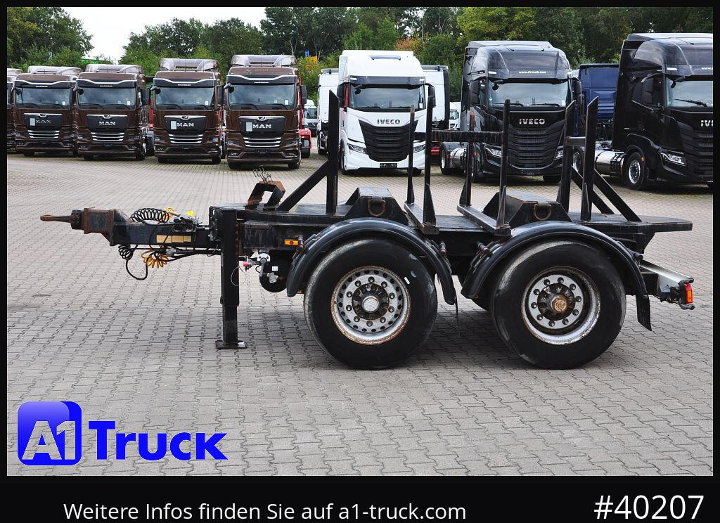 Dropside/ Flatbed trailer HUEFFERMANN HTA1800, Ballast, BPW Achsen, Luft: picture 12 Dropside/ Flatbed trailer HUEFFERMANN HTA1800, Ballast, BPW Achsen, Luft: picture 12