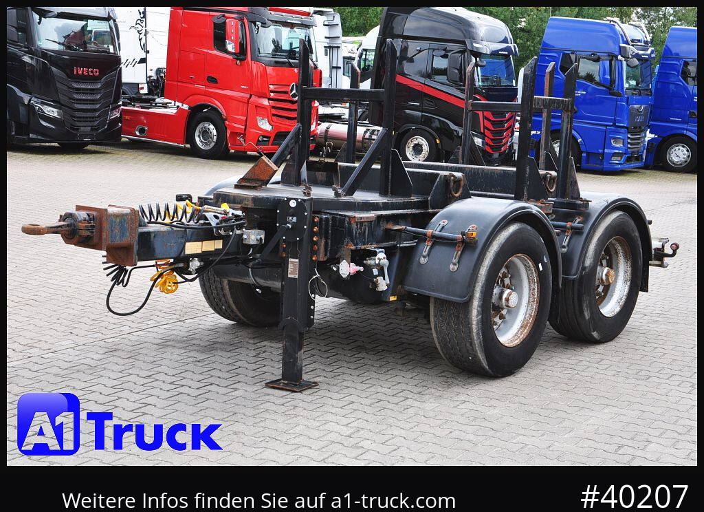 Dropside/ Flatbed trailer HUEFFERMANN HTA1800, Ballast, BPW Achsen, Luft: picture 13 Dropside/ Flatbed trailer HUEFFERMANN HTA1800, Ballast, BPW Achsen, Luft: picture 13