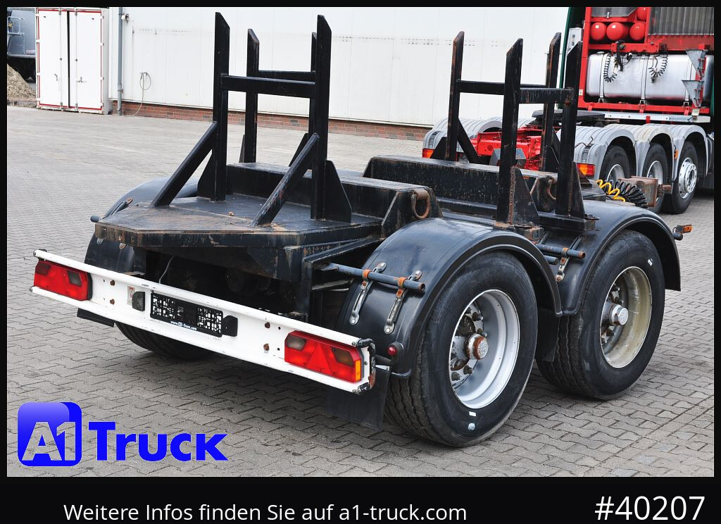 Dropside/ Flatbed trailer HUEFFERMANN HTA1800, Ballast, BPW Achsen, Luft: picture 9 Dropside/ Flatbed trailer HUEFFERMANN HTA1800, Ballast, BPW Achsen, Luft: picture 9