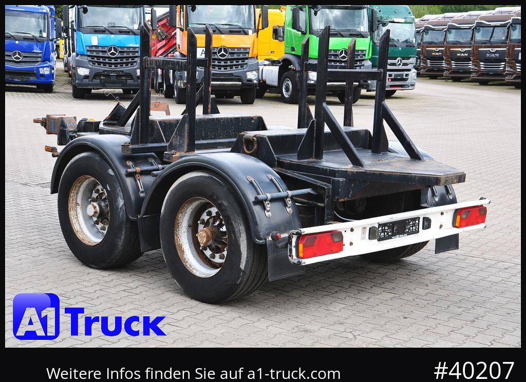 Dropside/ Flatbed trailer HUEFFERMANN HTA1800, Ballast, BPW Achsen, Luft: picture 11 Dropside/ Flatbed trailer HUEFFERMANN HTA1800, Ballast, BPW Achsen, Luft: picture 11