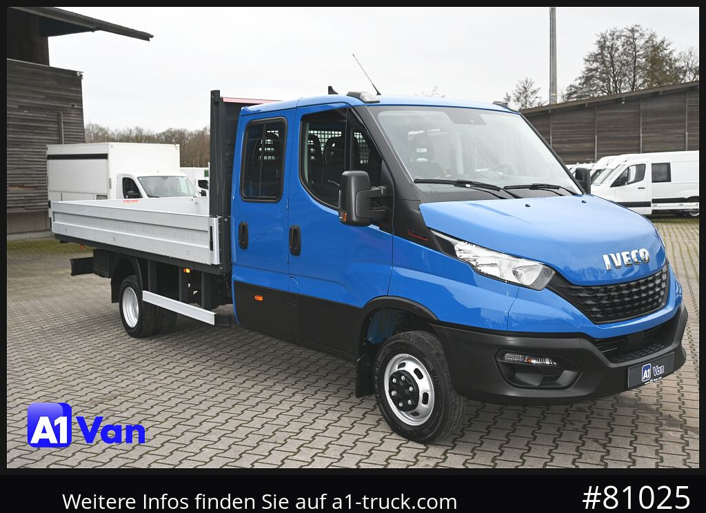 IVECO Daily 50C18 Doka Pritsche, AHK, Klima, 4,5m Ladefläche - Flatbed van, Combi van: picture 1 IVECO Daily 50C18 Doka Pritsche, AHK, Klima, 4,5m Ladefläche - Flatbed van, Combi van: picture 1