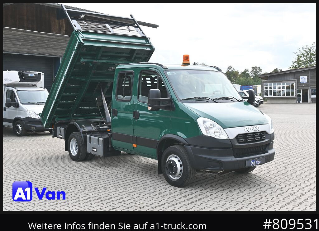IVECO Daily 70C21 Kipper Doka, Meiller, 7-Sitzer, 3,0 Liter - Tipper van: picture 1 IVECO Daily 70C21 Kipper Doka, Meiller, 7-Sitzer, 3,0 Liter - Tipper van: picture 1