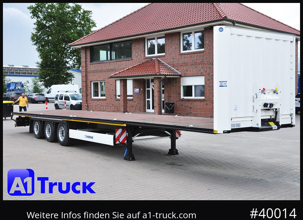 KRONE 5 x SD, Mega, Twistlock, Container, NEU - Dropside/ Flatbed semi-trailer: picture 1 KRONE 5 x SD, Mega, Twistlock, Container, NEU - Dropside/ Flatbed semi-trailer: picture 1