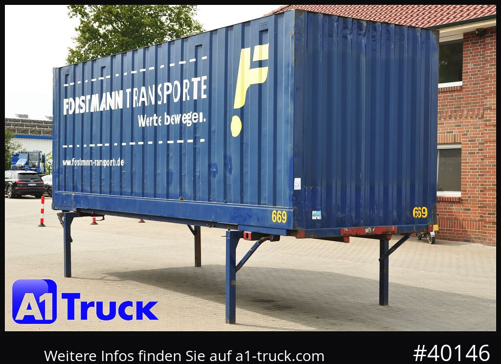 KRONE BDF 7,82 Container, 2700mm Innenhöhe, Portaltür - Shipping container: picture 1 KRONE BDF 7,82 Container, 2700mm Innenhöhe, Portaltür - Shipping container: picture 1