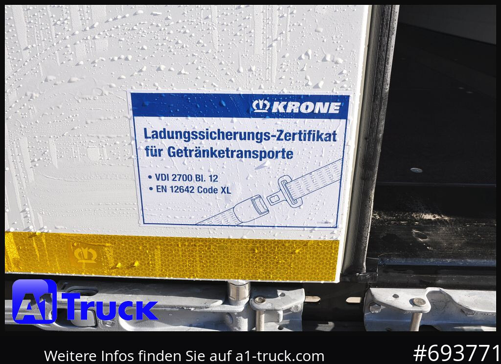 KRONE SD Koffer, Liftachse, Code XL, VDI 2700, SOFORT - Closed box semi-trailer: picture 5 KRONE SD Koffer, Liftachse, Code XL, VDI 2700, SOFORT - Closed box semi-trailer: picture 5