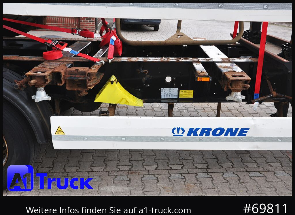 Container transporter/ Swap body semi-trailer KRONE SDC, Lift, 2 erPaket, 2x20/30/40: picture 7