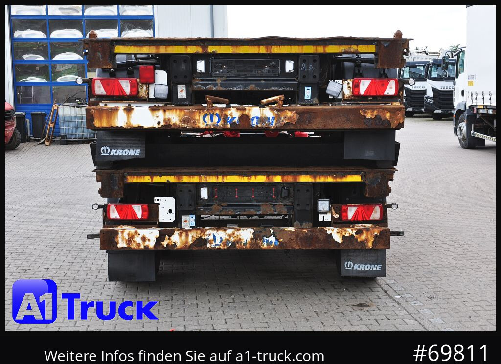 Container transporter/ Swap body semi-trailer KRONE SDC, Lift, 2 erPaket, 2x20/30/40: picture 10
