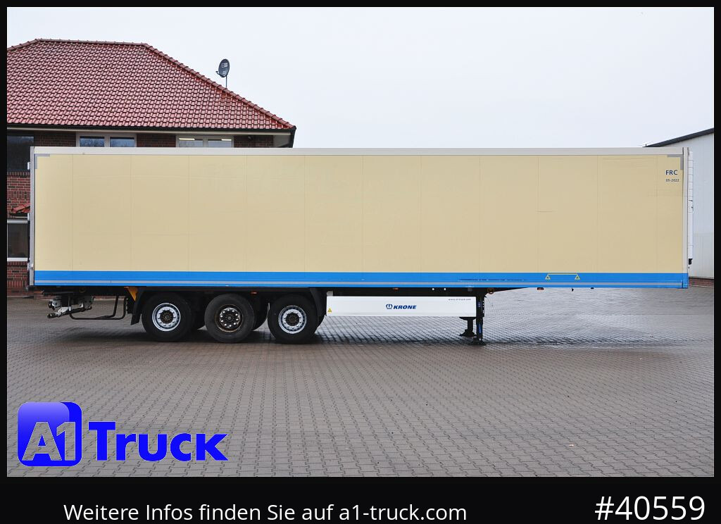 Refrigerator semi-trailer KRONE SDR 27 Carrier 1950 Mt. Doppelstock Lift,TÜV 08/2026: picture 8 Refrigerator semi-trailer KRONE SDR 27 Carrier 1950 Mt. Doppelstock Lift,TÜV 08/2026: picture 8