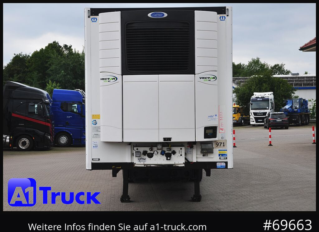 KRONE SDR 27 Carrier 1950MT Multitemp, liftachse, Blumenbreit - Refrigerator semi-trailer: picture 3 KRONE SDR 27 Carrier 1950MT Multitemp, liftachse, Blumenbreit - Refrigerator semi-trailer: picture 3