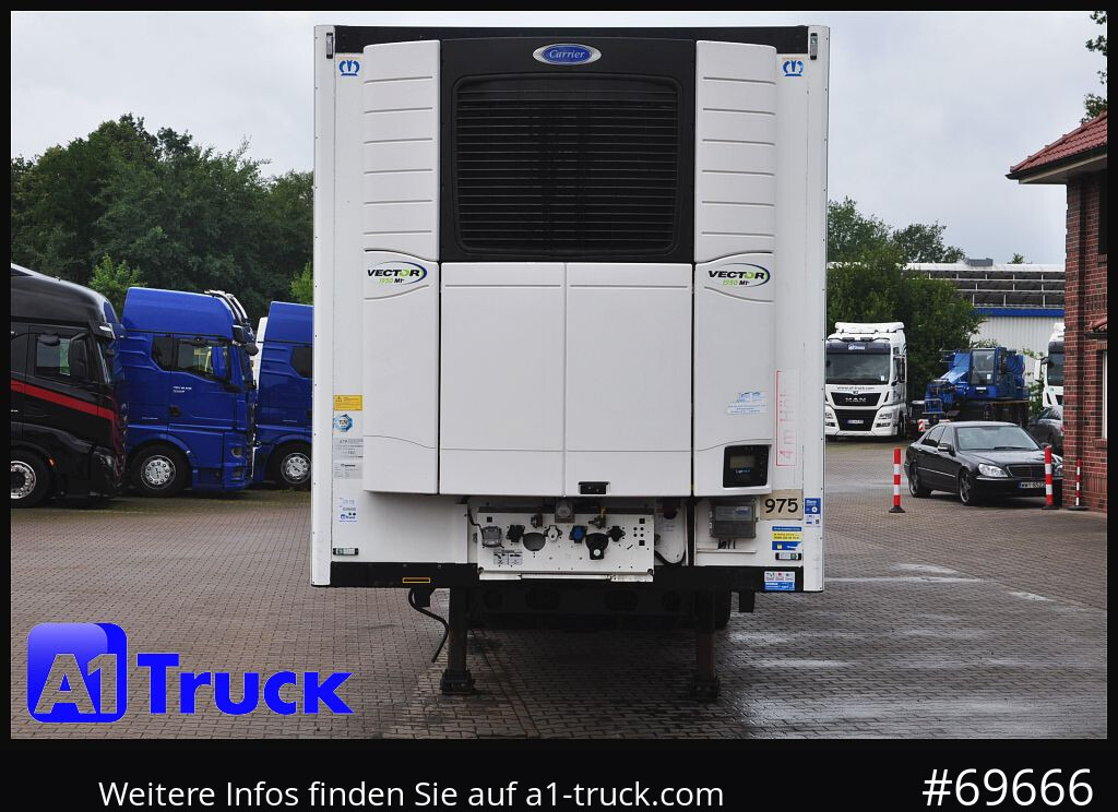 KRONE SDR 27 Carrier 1950MT Multitemp, liftachse, Blumenbreit - Refrigerator semi-trailer: picture 2 KRONE SDR 27 Carrier 1950MT Multitemp, liftachse, Blumenbreit - Refrigerator semi-trailer: picture 2