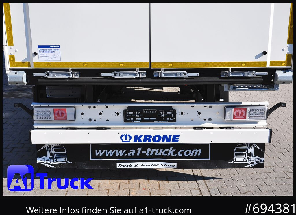 KRONE SZ 2 achs Koffer, Code XL, VDI 2700, SOFORT - Closed box semi-trailer: picture 3 KRONE SZ 2 achs Koffer, Code XL, VDI 2700, SOFORT - Closed box semi-trailer: picture 3
