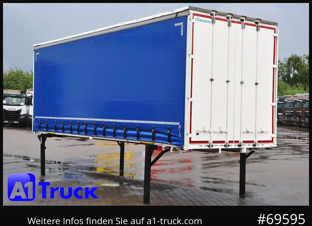Curtainside swap body KRONE Wechselbrücke 7,82 , neue Plane, 2650mm innen: picture 11
