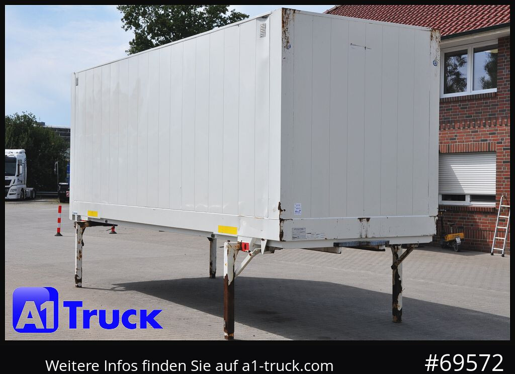 KRONE Wechselbrücke BDF 7,45 Koffer, Textil 2750mm innen, 20 x vorhanden - Swap body - box: picture 1 KRONE Wechselbrücke BDF 7,45 Koffer, Textil 2750mm innen, 20 x vorhanden - Swap body - box: picture 1