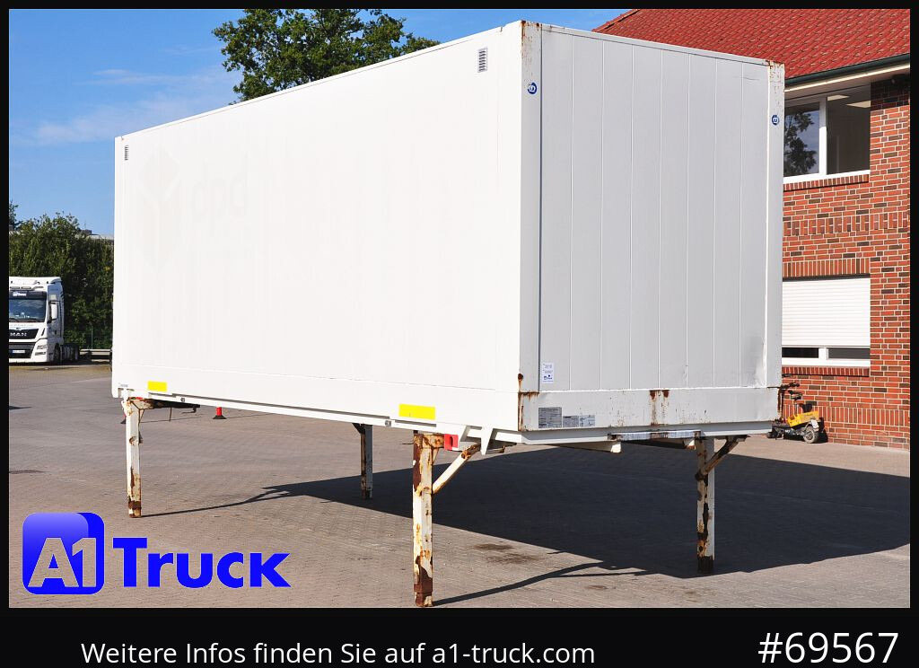 KRONE Wechselbrücke BDF 7,45 Koffer, Textil 2750mm innen, 20 x vorhanden - Swap body - box: picture 1 KRONE Wechselbrücke BDF 7,45 Koffer, Textil 2750mm innen, 20 x vorhanden - Swap body - box: picture 1