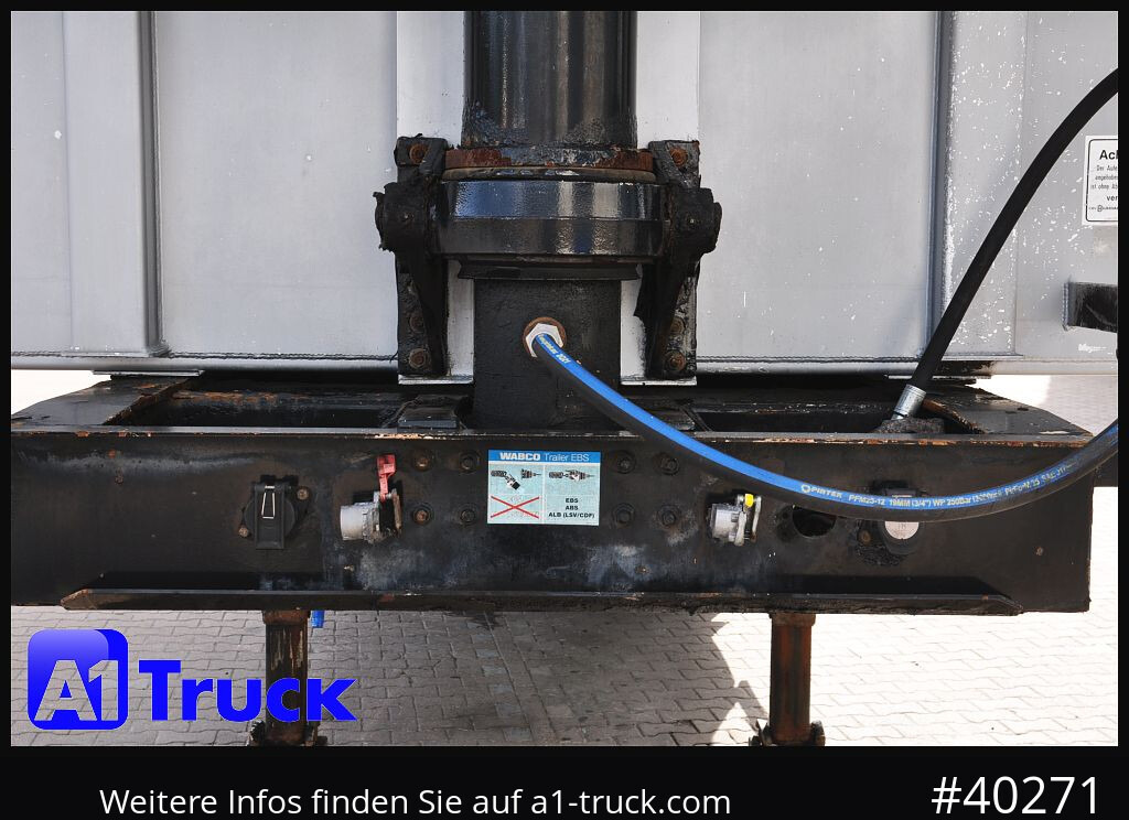 MAFA Alu-Kippmulde, 50m³, Liftachse, Getreiderschieber, - Tipper semi-trailer: picture 4 MAFA Alu-Kippmulde, 50m³, Liftachse, Getreiderschieber, - Tipper semi-trailer: picture 4