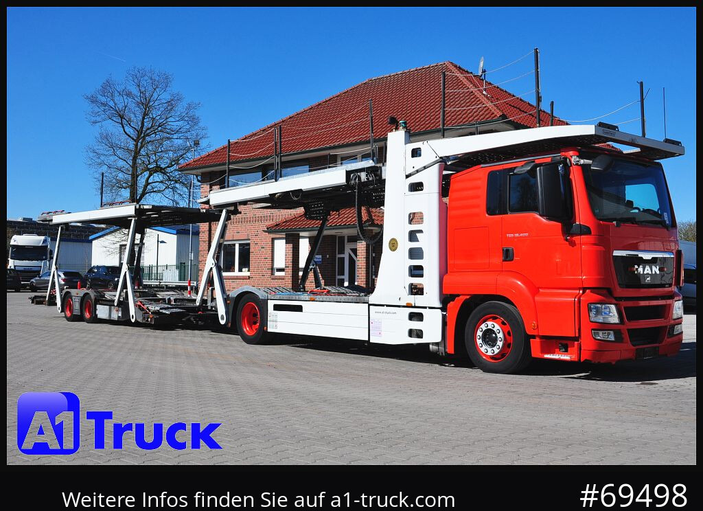 MAN 18.400 TGX, Autotransporter Kässbohrer, - Autotransporter truck: picture 1 MAN 18.400 TGX, Autotransporter Kässbohrer, - Autotransporter truck: picture 1