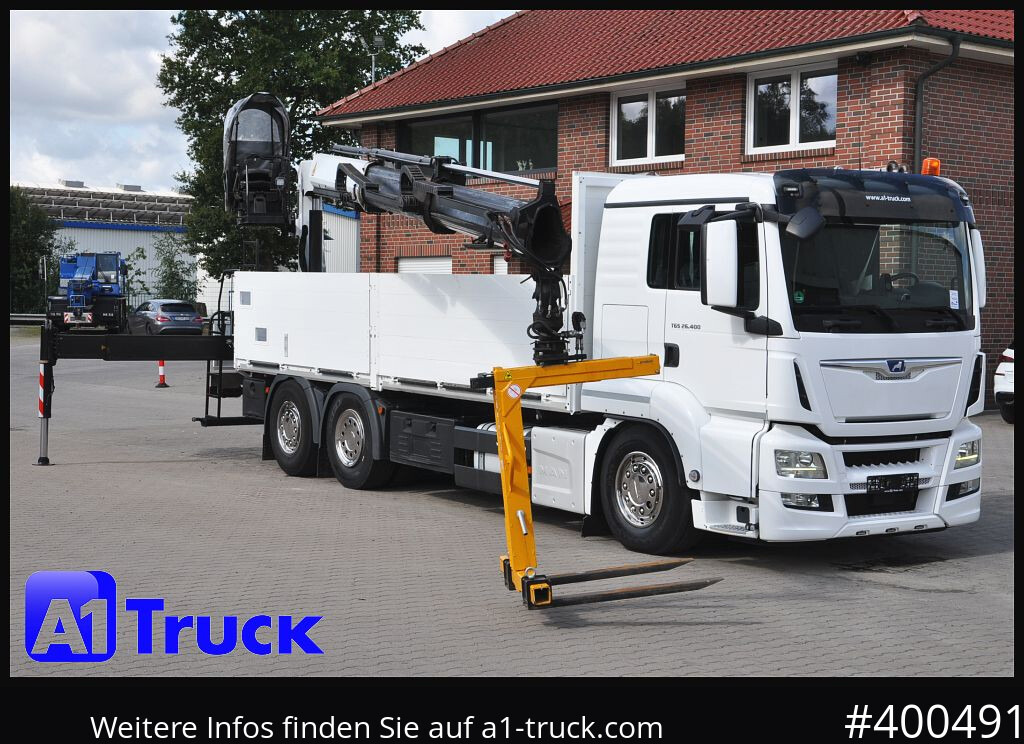 MAN TGS 26.400, Palfinger,PK 20005, Lift-Lenk - Dropside/ Flatbed truck, Crane truck: picture 1 MAN TGS 26.400, Palfinger,PK 20005, Lift-Lenk - Dropside/ Flatbed truck, Crane truck: picture 1