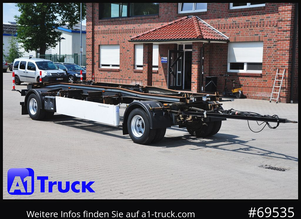 MEILLER HKM G 18 SZL BPW, Schlitten, Abrollanhänger - Roll-off/ Skip trailer: picture 1 MEILLER HKM G 18 SZL BPW, Schlitten, Abrollanhänger - Roll-off/ Skip trailer: picture 1
