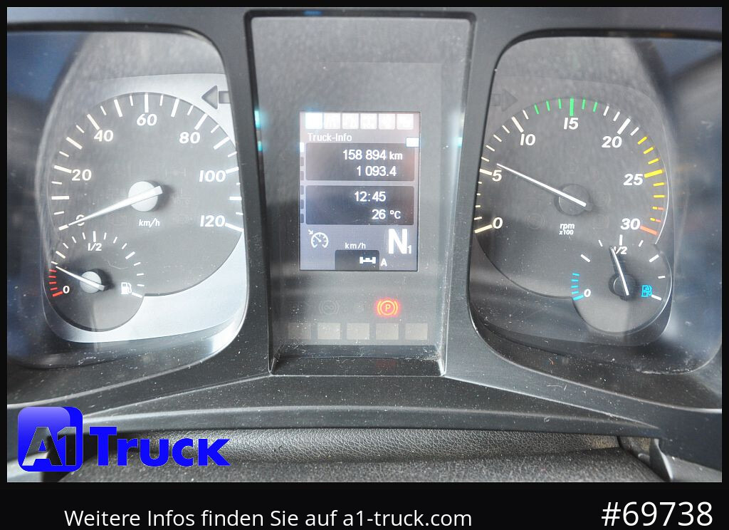 Garbage truck for transportation of garbage MERCEDES-BENZ Antos 2532 Faun Powerpress II Zöller Detla 2301,: picture 7 Garbage truck for transportation of garbage MERCEDES-BENZ Antos 2532 Faun Powerpress II Zöller Detla 2301,: picture 7