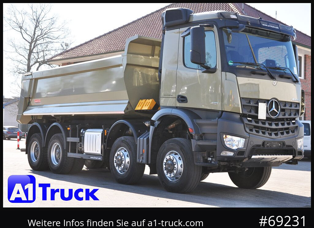 MERCEDES-BENZ Arocs 4151 BB, Allrad 8x8, Navi - Tipper: picture 1 MERCEDES-BENZ Arocs 4151 BB, Allrad 8x8, Navi - Tipper: picture 1
