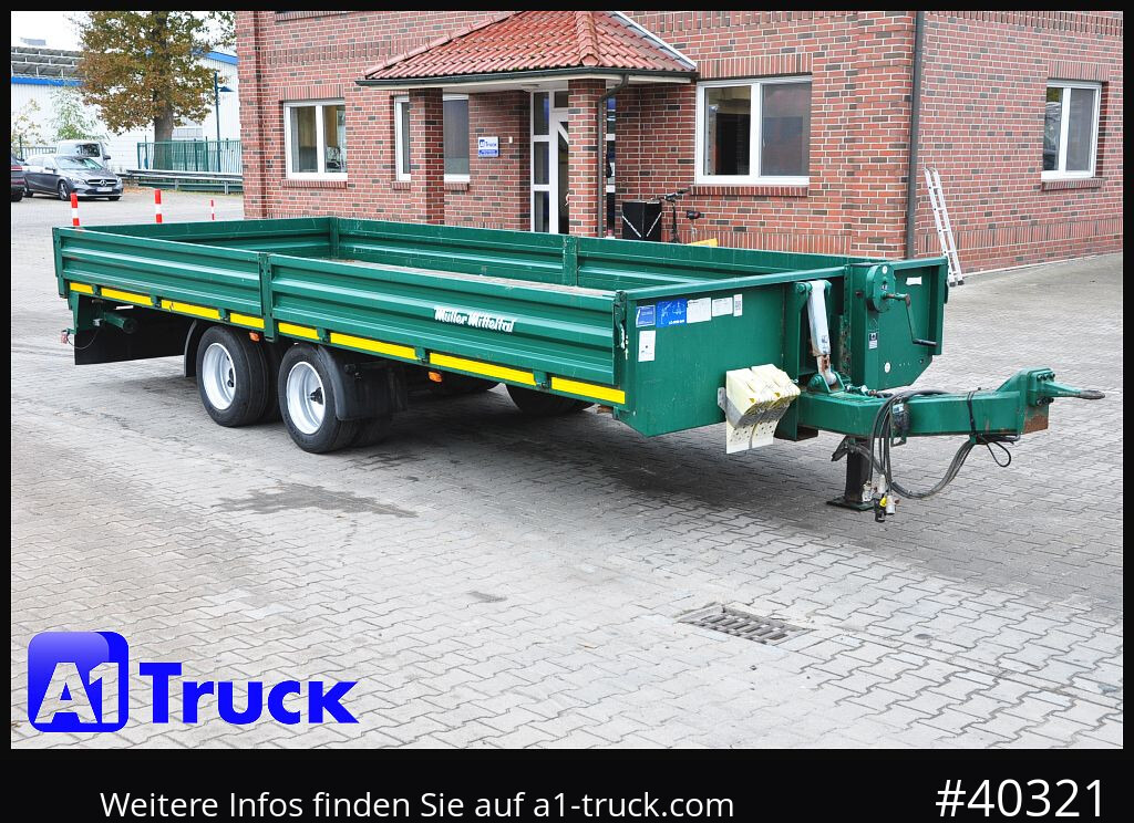 MUELLER-MITTELTAL ETU-TA 13.5 Tandem, Twistlock, Container - Low loader trailer: picture 1 MUELLER-MITTELTAL ETU-TA 13.5 Tandem, Twistlock, Container - Low loader trailer: picture 1