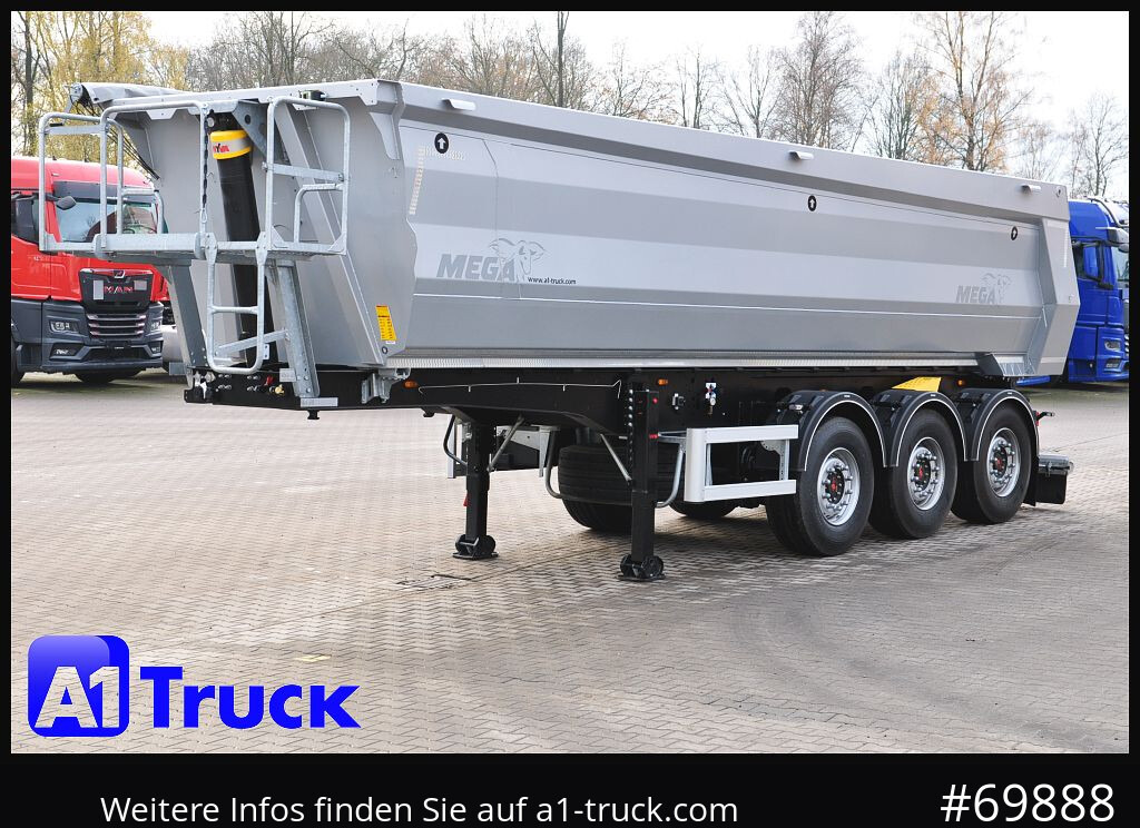 New Tipper semi-trailer REISCH Mega 28m³ Lift Stahl SAF Hardox: picture 13 New Tipper semi-trailer REISCH Mega 28m³ Lift Stahl SAF Hardox: picture 13