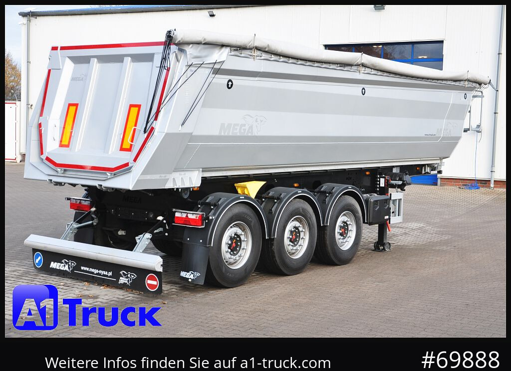 New Tipper semi-trailer REISCH Mega 28m³ Lift Stahl SAF Hardox: picture 9 New Tipper semi-trailer REISCH Mega 28m³ Lift Stahl SAF Hardox: picture 9