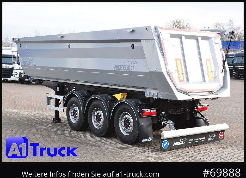 New Tipper semi-trailer REISCH Mega 28m³ Lift Stahl SAF Hardox: picture 11 New Tipper semi-trailer REISCH Mega 28m³ Lift Stahl SAF Hardox: picture 11