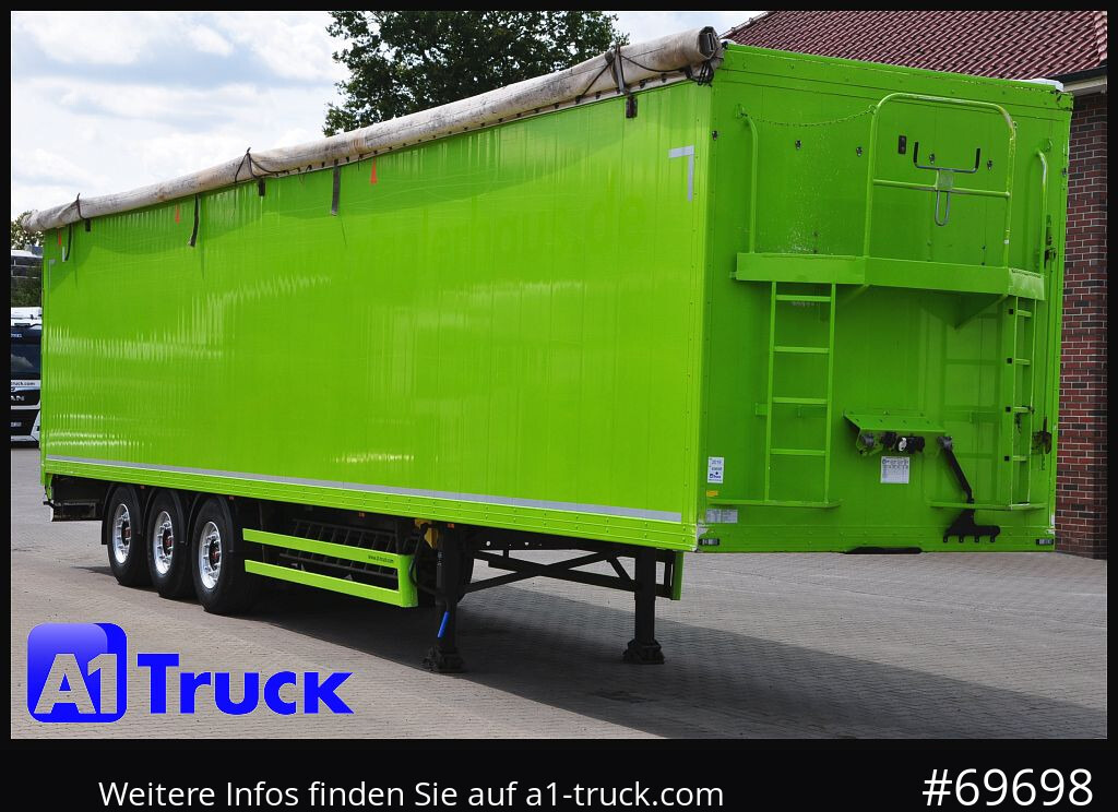 Walking floor semi-trailer REISCH R24, Schubboden, Walkingfloor, Liftachse,: picture 1