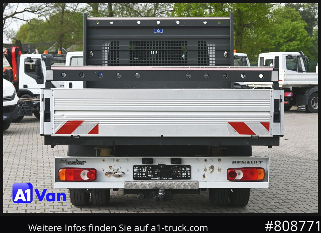 Flatbed van RENAULT Master Pritsche Doka, AHK 3,5Tonnen , Klima, Luftfederung: picture 10