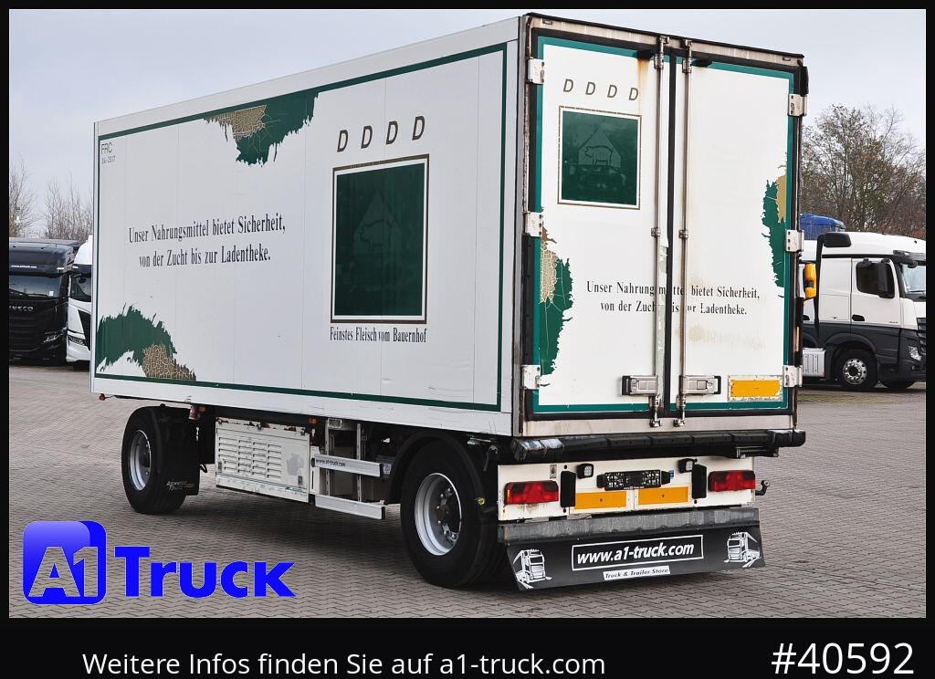 Refrigerator trailer SCHMITZ Achwege & Tönjes, Rohrbahn, Fleisch, Schmitz Aufbau: picture 12