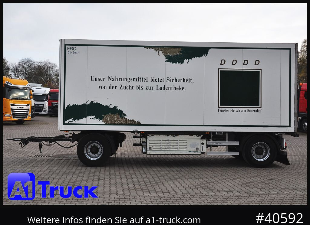 Refrigerator trailer SCHMITZ Achwege & Tönjes, Rohrbahn, Fleisch, Schmitz Aufbau: picture 13