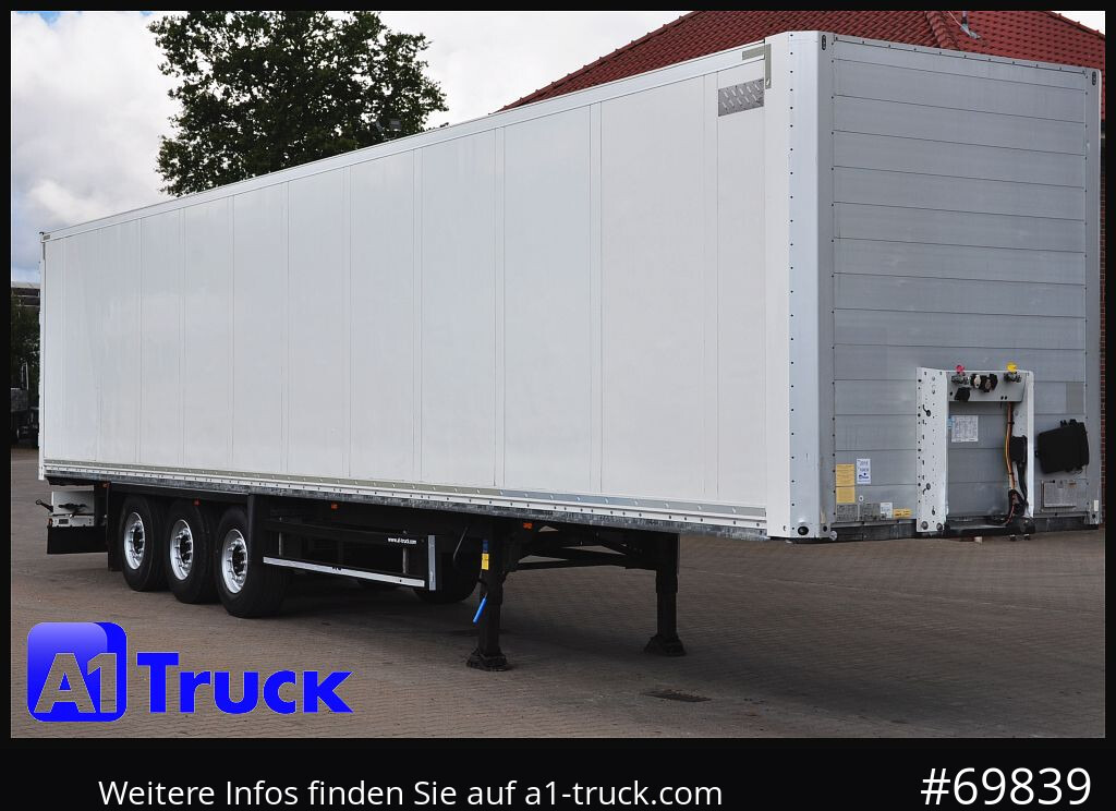 SCHMITZ SCB S3B Koffer, Trockenfracht, - Closed box semi-trailer: picture 1 SCHMITZ SCB S3B Koffer, Trockenfracht, - Closed box semi-trailer: picture 1