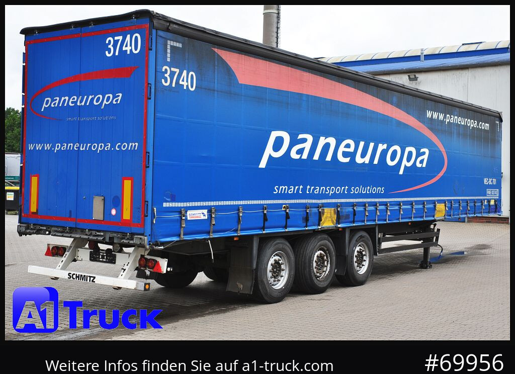 Curtainsider semi-trailer SCHMITZ SD Tautliner, Code XL, Bahn, verzinkt: picture 9