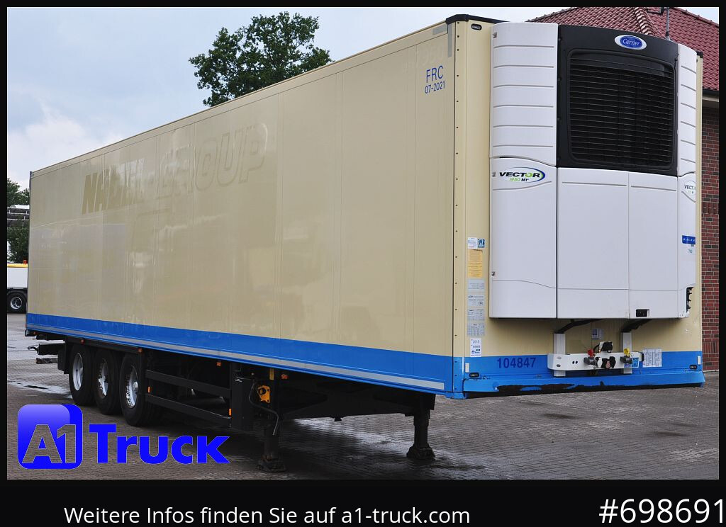 SCHMITZ SKO FP60, Carrier 1950 Mt. Doppelstock Lift, - Refrigerator semi-trailer: picture 1 SCHMITZ SKO FP60, Carrier 1950 Mt. Doppelstock Lift, - Refrigerator semi-trailer: picture 1