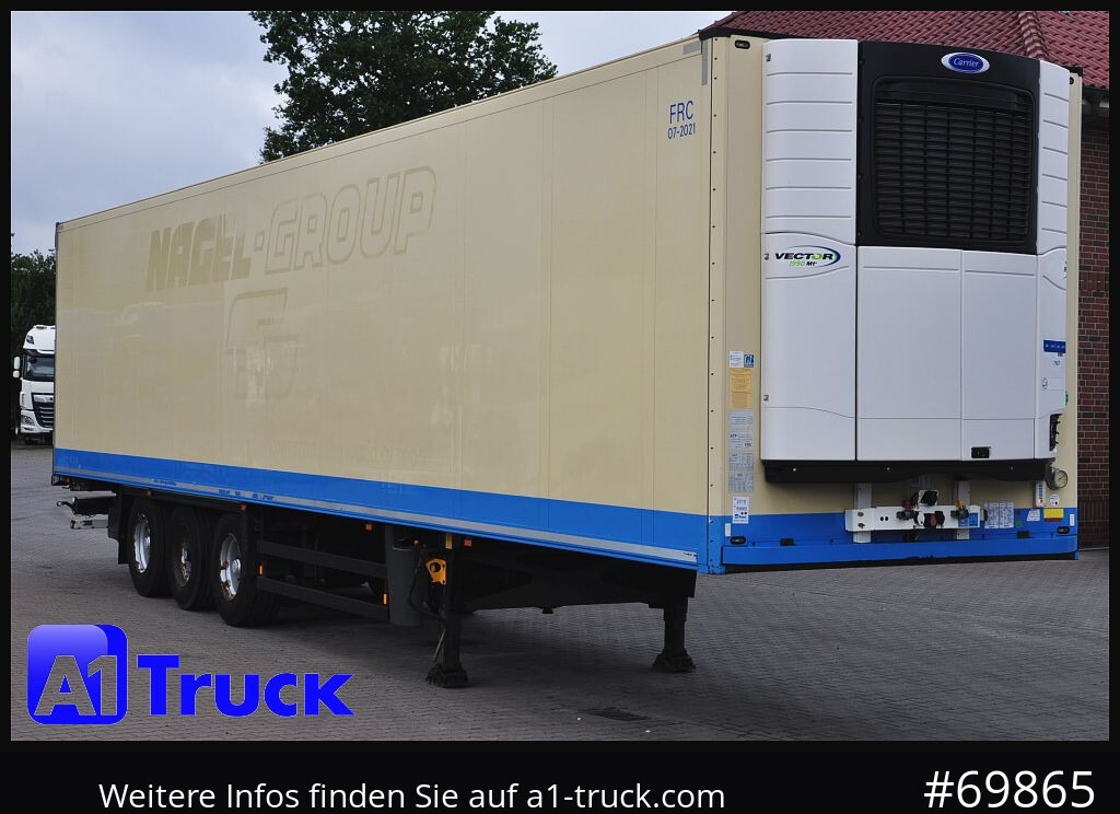 SCHMITZ SKO FP60, Carrier 1950 Mt. Doppelstock Lift, - Refrigerator semi-trailer: picture 1 SCHMITZ SKO FP60, Carrier 1950 Mt. Doppelstock Lift, - Refrigerator semi-trailer: picture 1