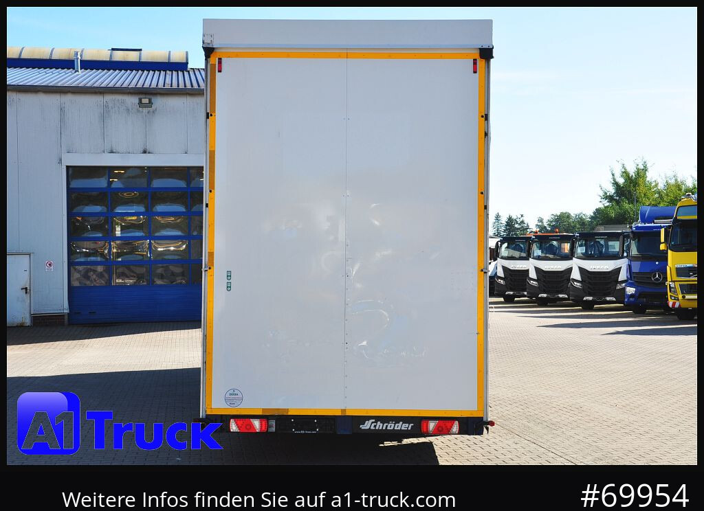 Curtainsider semi-trailer SCHROEDER,WIESMOOR Schröder Jumbo Hubdach, Getränkeauflieger: picture 10