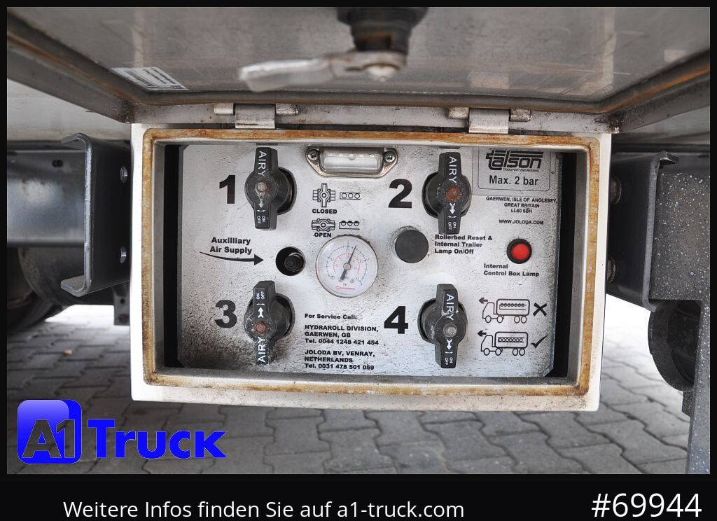 TALSON Mega, Rollfracht Luftfracht,, Air Cargo, 1668 Stunden - Refrigerator semi-trailer: picture 5 TALSON Mega, Rollfracht Luftfracht,, Air Cargo, 1668 Stunden - Refrigerator semi-trailer: picture 5